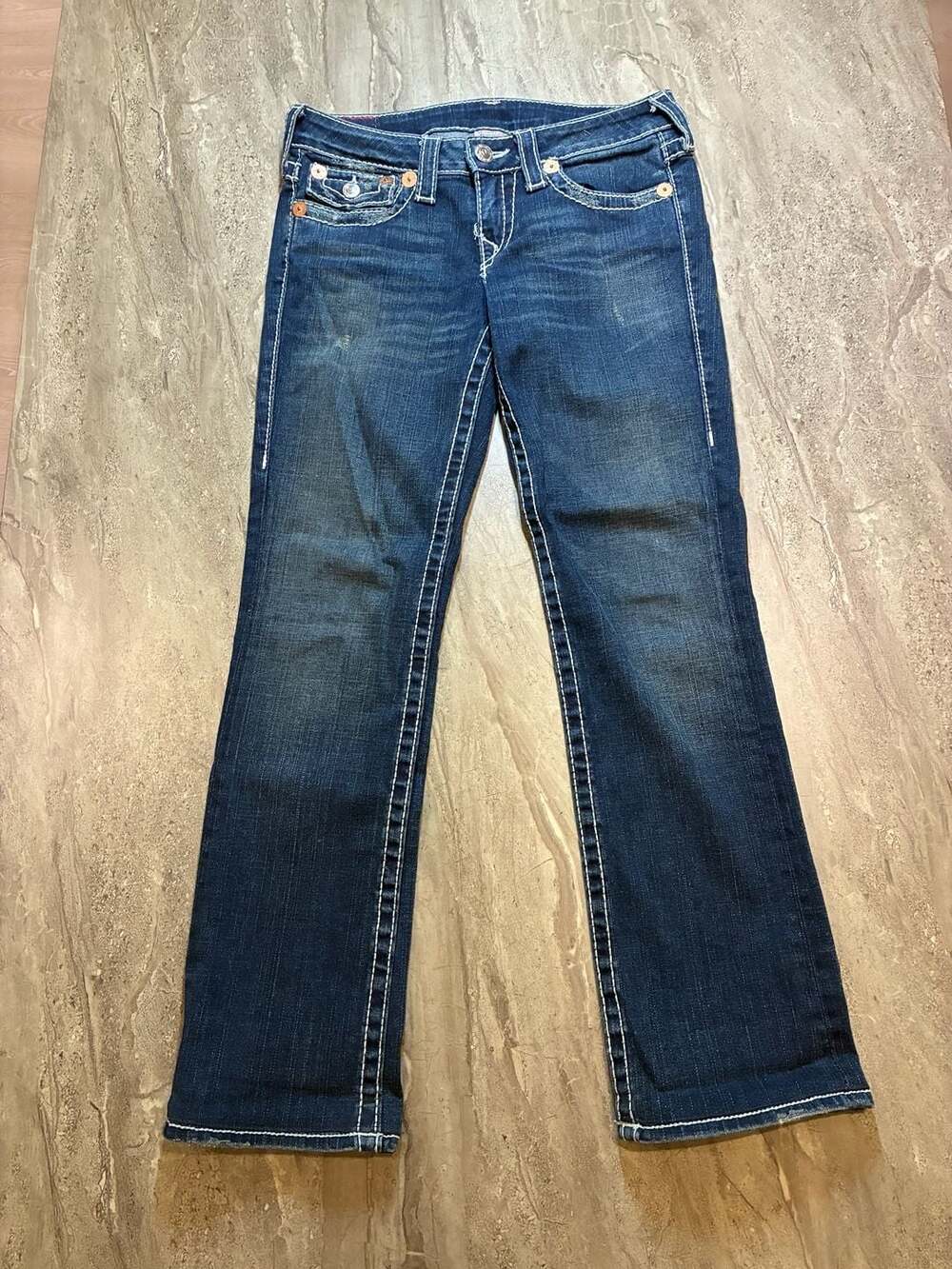 True Religion Brand Jeans Billy Super T Bootcut Denim Jeans Size 27